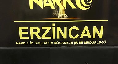 Erzincan'daki uyuşturucu operasyonunda 3 kişi tutuklandı