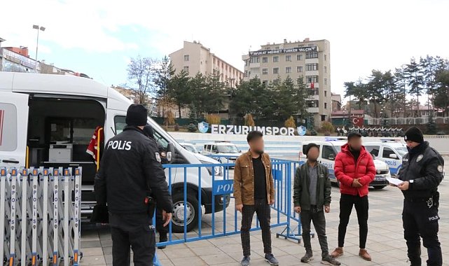 Erzurum'da 8 bin 357 kişi sınır dışı edildi