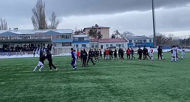 Erzurum'da maç sonunda arbede
