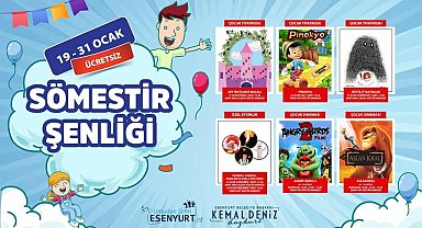 Esenyurtlu çocuklar yarıyıl tatilinde spor ve eğlenceye doyacak