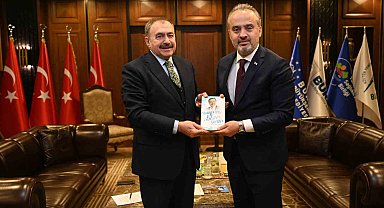 Eski Bakan Eroğlu'ndan Başkan Aktaş'a ziyaret