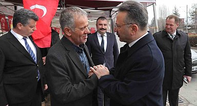Eskişehir protokolünden şehit ailesine ziyaret