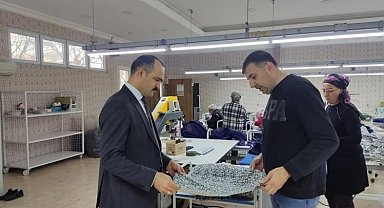Esnaf ziyaretinde bulundu