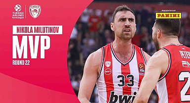Euroleague'de haftanın oyuncusu Nikola Milutinov oldu