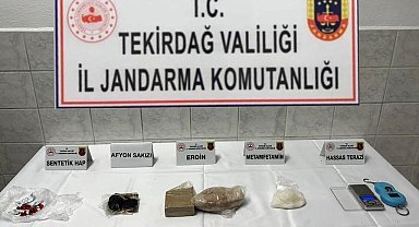 Evinde uyuşturucu ele geçirilen şahıs tutuklandı