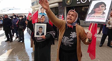 Evlat nöbetindeki anne: "Çocuklarımızın kanıyla kendi çocuklarını okutuyorlar"