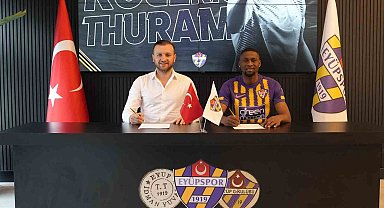 Eyüpspor hücum hattını Thuram ile güçlendirdi