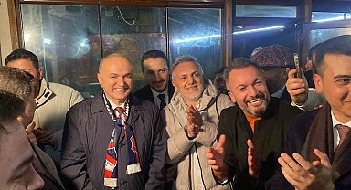 Faruk Özlü'ye Düzce'de tulum ve davul-zurnalı karşılama