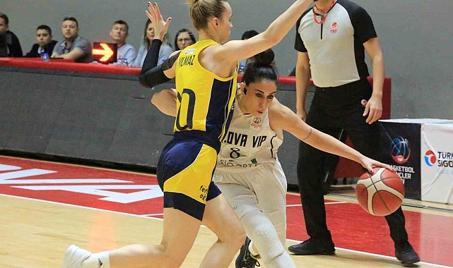 Fenerbahçe deplasmanda Yalova VİP'i 1 sayı farkla yendi