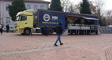 Fenerbahçe tırı Kütahya'da