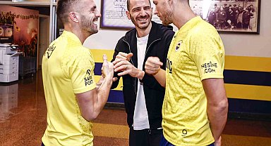 Fenerbahçe'nin yeni transferi Bonucci, takım arkadaşlarıyla bir araya geldi