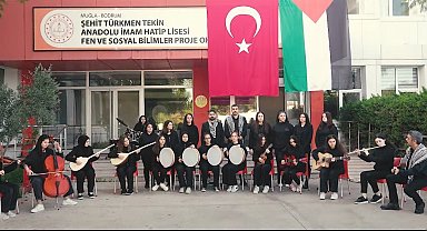 Filistinli çocuklar için söylediler