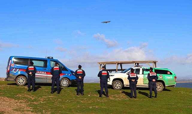 Gala Gölü Milli Parkı'nda denetim