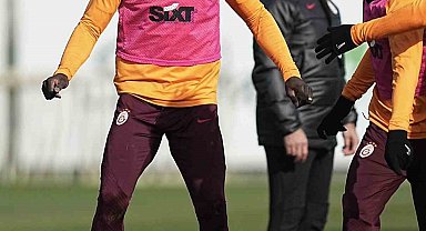 Galatasaray, Gaziantep FK maçının hazırlıklarını sürdürdü