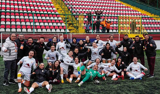 Galatasaray, Turkcell Kadın Futbol Süper Ligi'nde liderliğe yükseldi