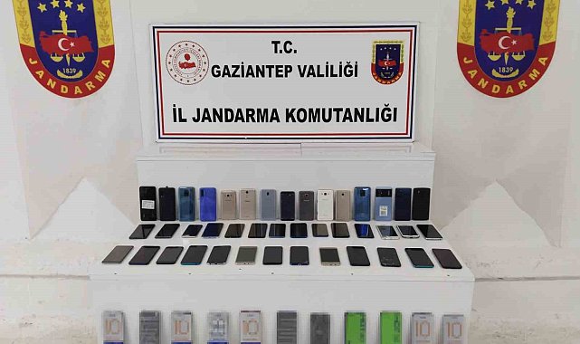 Gaziantep'te 1 milyon lira değerinde kaçak telefon ele geçirildi