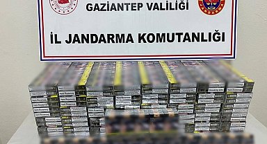 Gaziantep'te 330 bin TL'lik kaçak sigara operasyonu