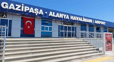 Gazipaşa-Alanya Havalimanı'nı 2023'te 849 bin 155 yolcu kullandı