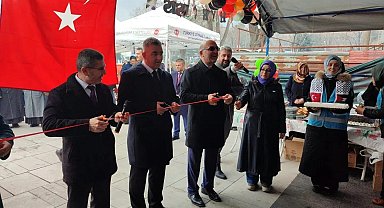 Gazze için hayır çarşısı açıldı