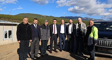 Gediz'de 7 bin 466 metrekarelik alanda yapılan hayvan barınağını 4 ilçe ortak kullanacak
