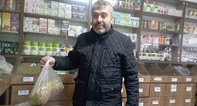 Gediz'de kış aylarında ıhlamura rağbet arttı