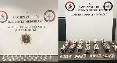 Gençleri zehirleyeceklerdi: Bin 961 adet sentetik ecza ile gözaltına alındılar