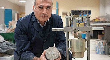 Geri dönüşüm malzemelerinden "balistik beton" üretildi
