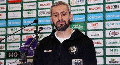 Giresunspor - Çorum FK maçının ardından