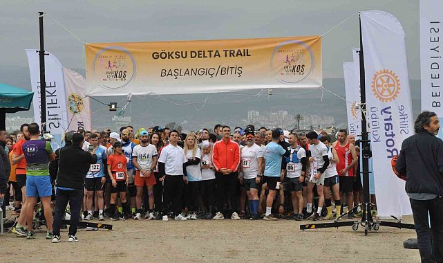 Göksu Deltası Kuş Cennetinde 5 ülkeden 500 sporcu koştu