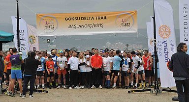 Göksu Deltası Kuş Cennetinde 5 ülkeden 500 sporcu koştu