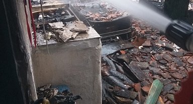 Gönen'de ev yangını: 1 ölü