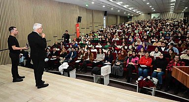 Güder KPSS tekrar kampının son dersine katıldı