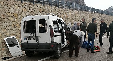 Gümüşhane'de trafik kazası: 6 yaralı
