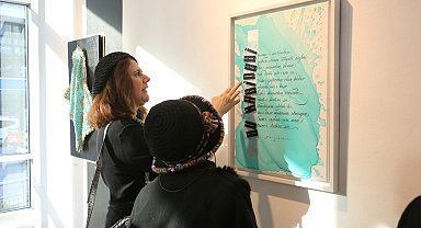 Güzel sanatlar akademisi öğrencilerinden 'Maviye yolculuk'