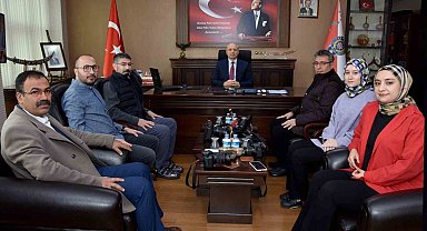 Habere giden gazeteciler haber oldu