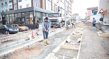 Hacı Hıfzı Emer Caddesinde çalışmalar sürüyor