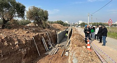 Hacıishak Mahallesi'nde taşkın sorunu kökten çözüme kavuşuyor