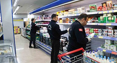 Haliliye Belediyesinden marketlere denetim