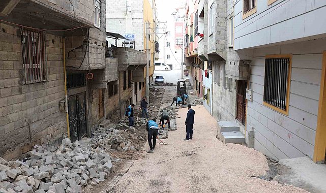 Haliliye'de üstyapı için tüm ekipler sahada