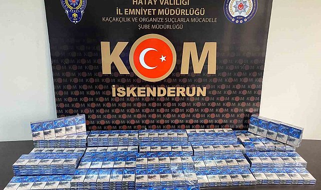 Hatay'da kaçakçılık operasyonu