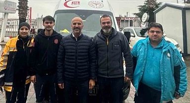 Hatay'da modern cihazlarla donatılan 2 ambulans hizmete başladı