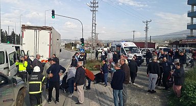 Hatay'da trafik kazası:3 kişi yaralı