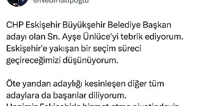 Hatipoğlu rakibini herkesten önce kutladı