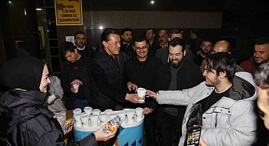 Hatipoğlu'ndan öğrencilere sıcak sürpriz