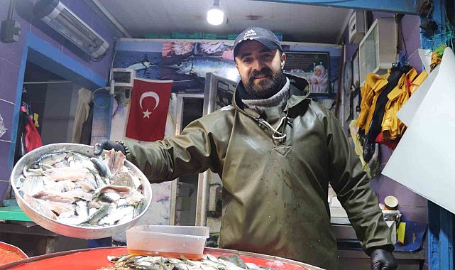 Hava şartları balık tezgahlarını etkiledi