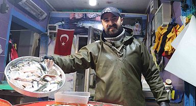 Hava şartları balık tezgahlarını etkiledi