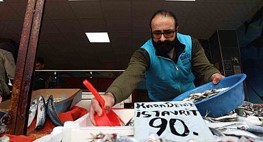 Havalar soğudu, balığa olan rağbet arttı