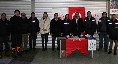 Hem bilgilendirdiler hem de denetim yaptılar