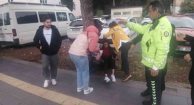 Hem kaza yapıp yaralandı, 12 bin 977 TL para ceza uygulandı