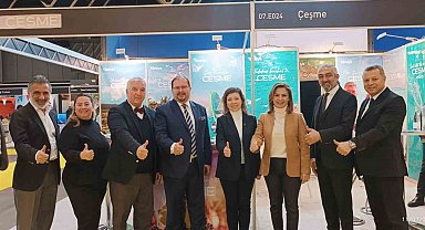 Hollanda'daki turizm fuarında Çeşme'ye büyük ilgi